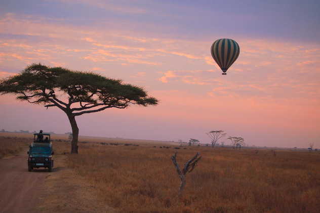 Sonnenaufgang - Stephanie Alphons | erlebnisreisen-afrika.de