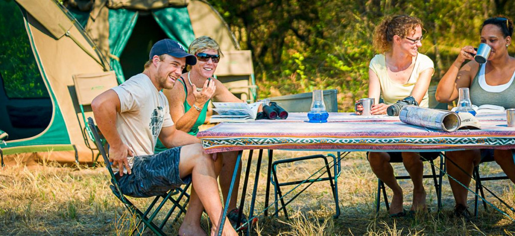 Tourplanung im Camp