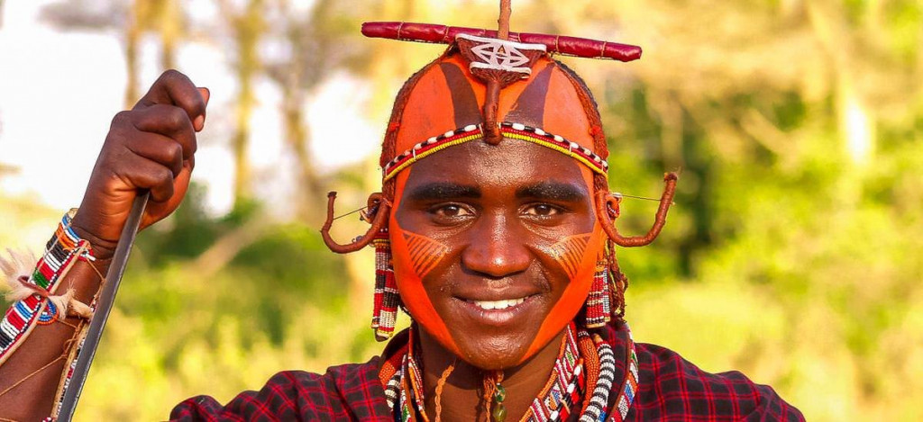 Freundlicher Massai