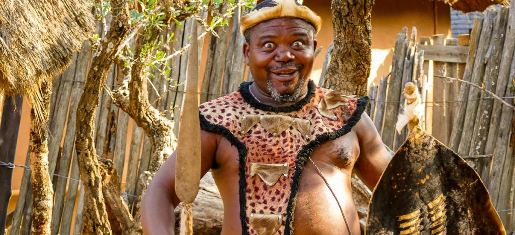 Empfang beim Zulukönig