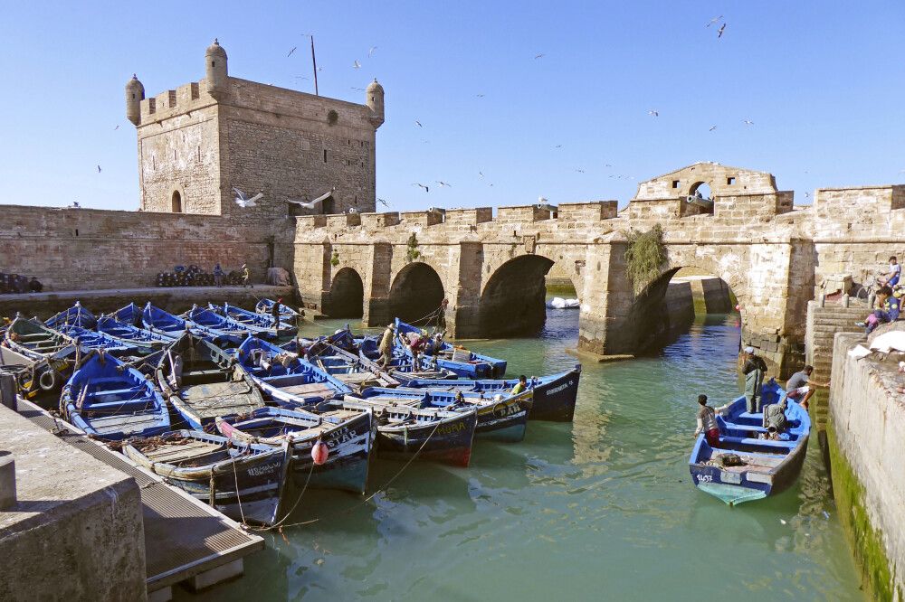 Fischerhafen von Essaouira
