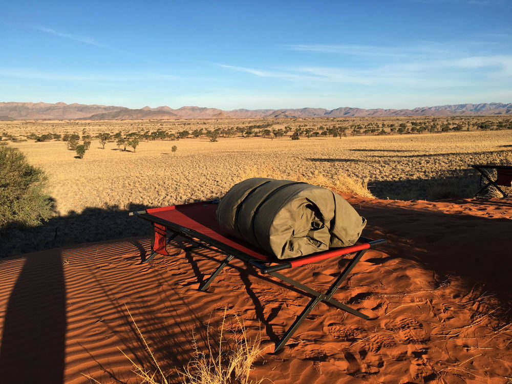 Schlafplatz in der Namibwüste - Christiane Flechtner | erlebnisreisen-afrika.de