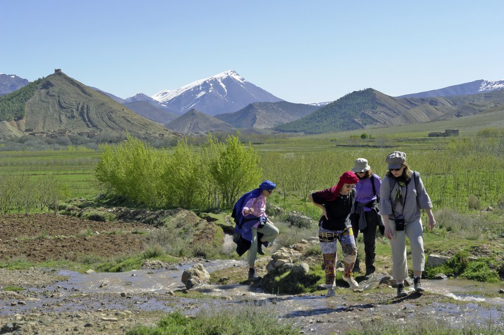 Wandern Trekking Hoher Atlas Ait Bouguemez