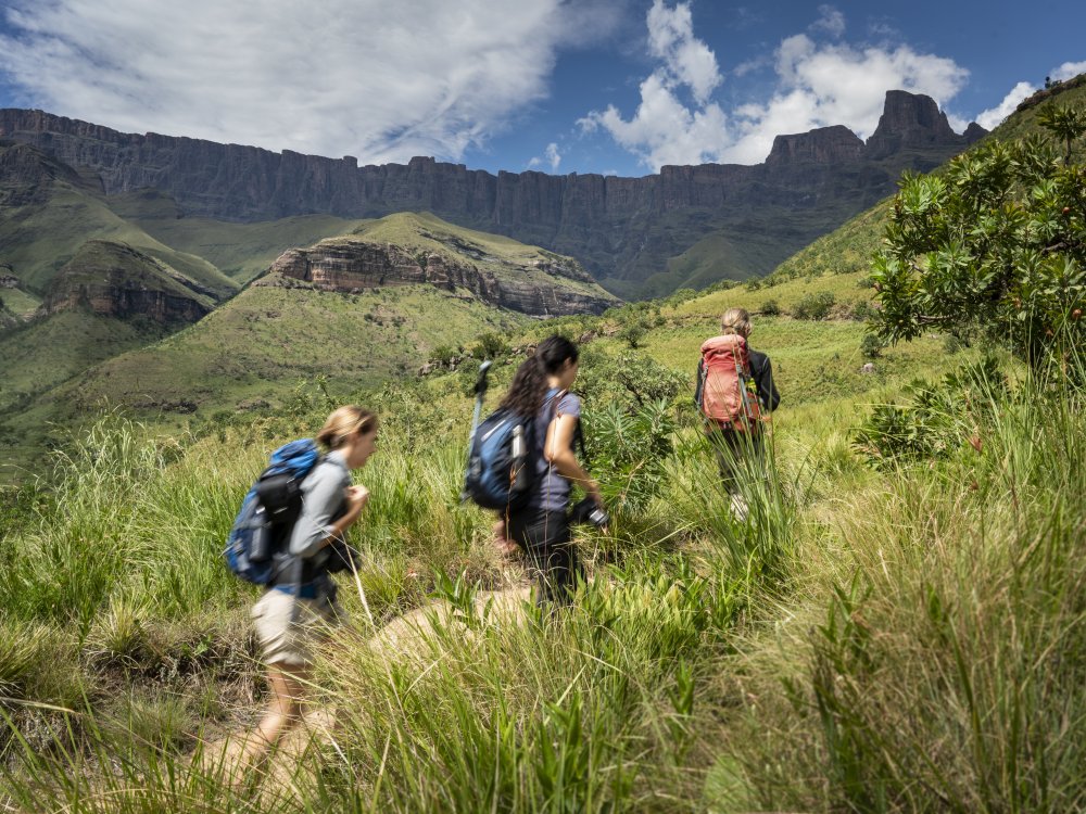 Auf dem Tugela Gorge Trail