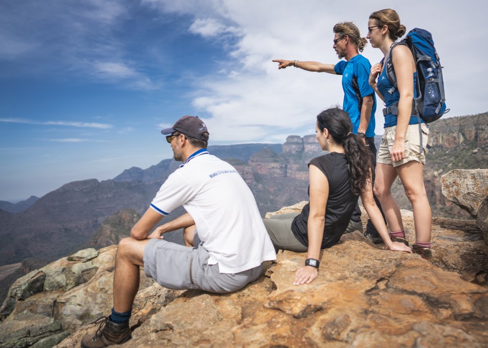 Auf dem Tugela Gorge Trail