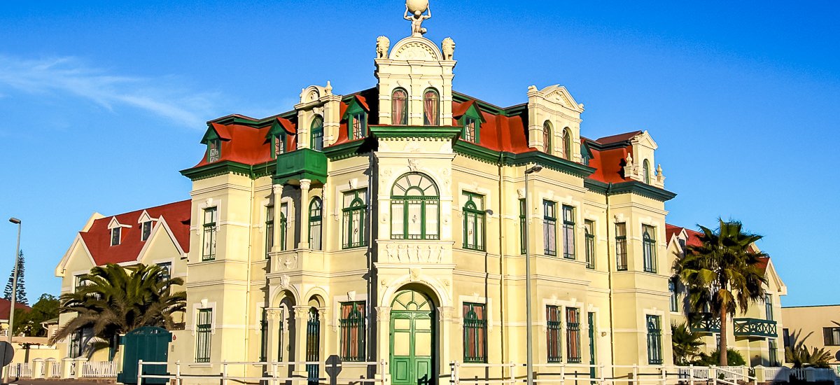 Prachtvolle Bauten in Swakopmund