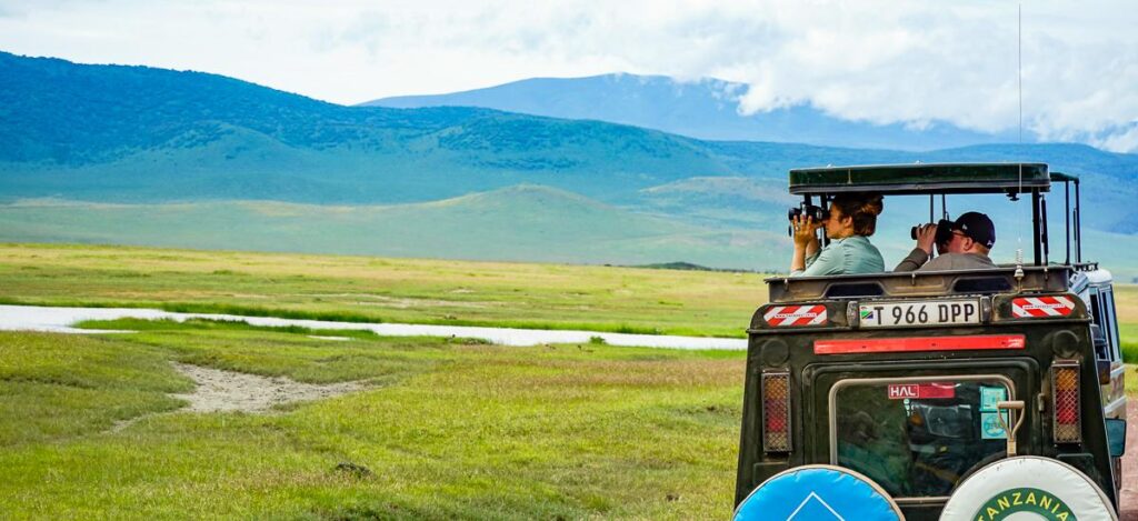 Gute Sicht im Ngorongoro Krater