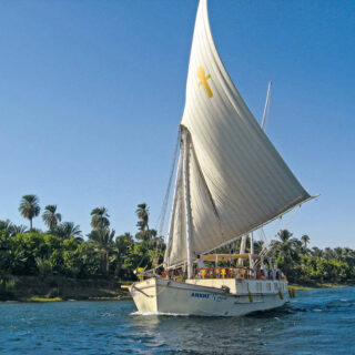 Segelschiff Ankh auf dem Nil - Sameh Milad | erlebnisreisen-afrika.de