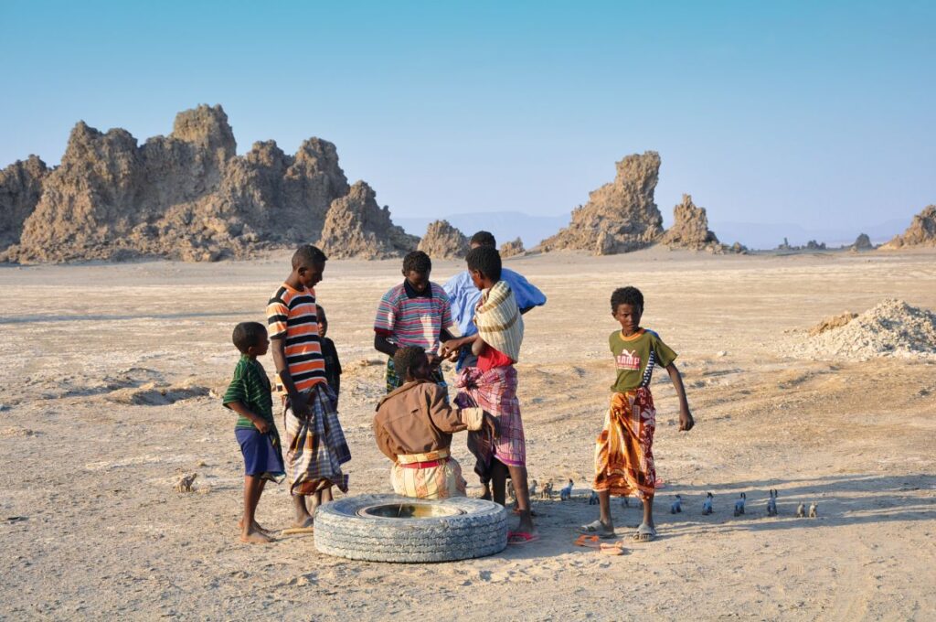 Souvenirladen am Lake Abé