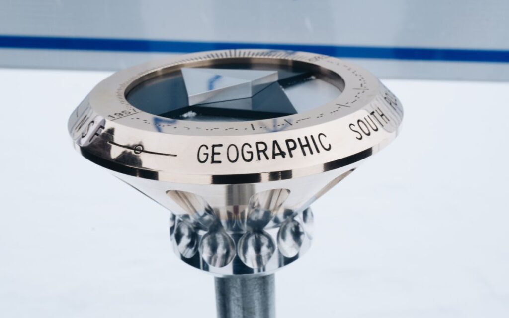 Am geografischen Südpol