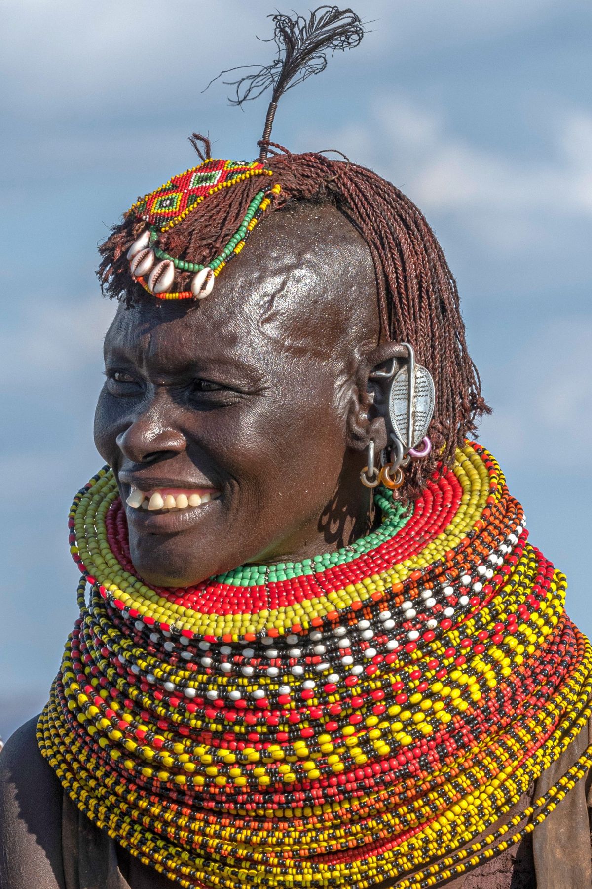 Portrait einer Turkana-Frau