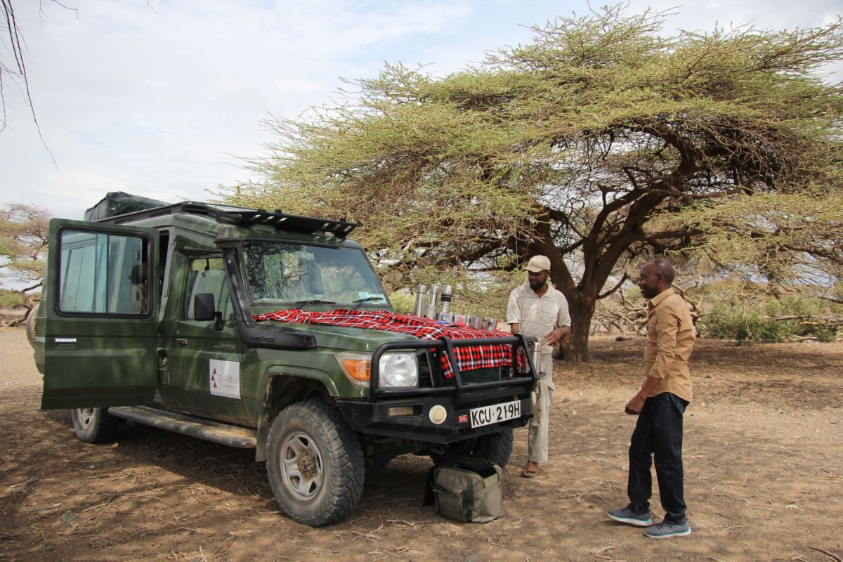 Unterwegs auf einer Sonderreise in Kenia