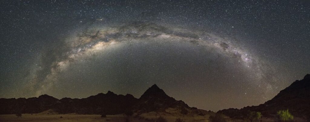 Sternenhimmel in Nord-Namibia