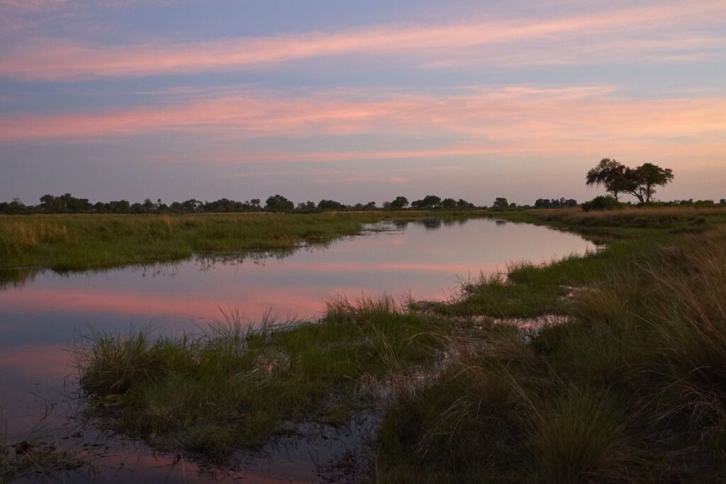Abendstimmung am Fluss