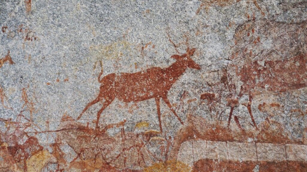 Felsmalereien im Matobo NP