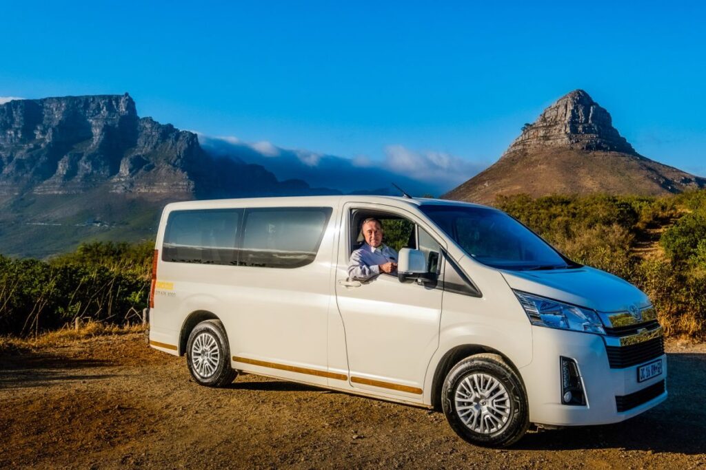 Reisebus in Südafrika