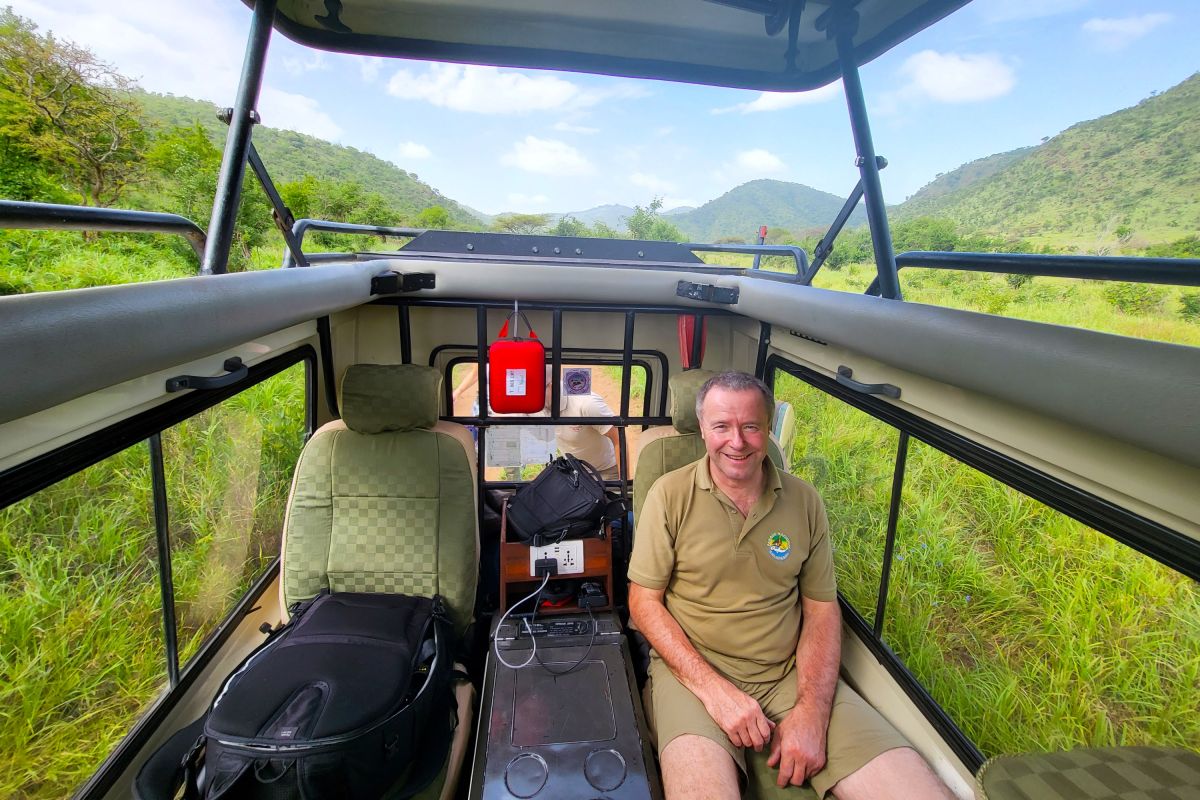Offenes Safarifahrzeug