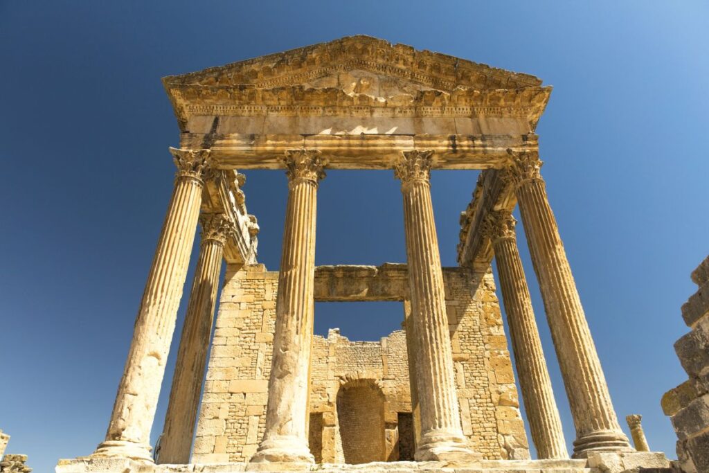 Das Kapitol von Dougga