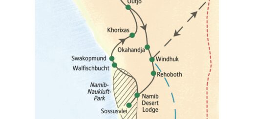 Die wichtigsten Sehenswürdigkeiten Namibias in zwölf Tagen