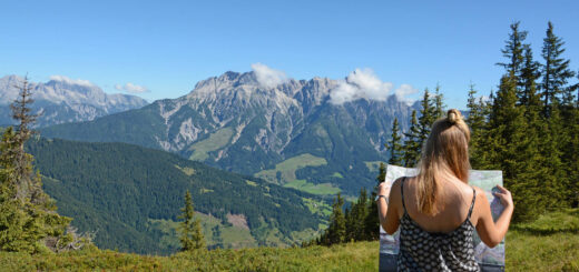 Blick über Leogang - Britta Hilkmann | erlebnisreisen-afrika.de