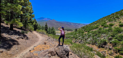 Wanderung im Santiago-Tal mit Blick auf den Teide - Chris / Adobe.com - © Chris / Adobe.com | erlebnisreisen-afrika.de