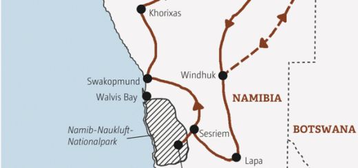 Rundreise zu den Naturhöhepunkten Namibias