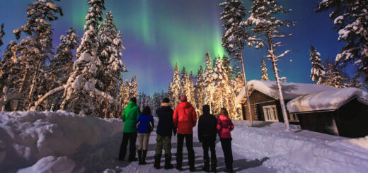 Nordlichter über Lappland - tsuguliev - tsuguliev /Adobe.com | erlebnisreisen-afrika.de
