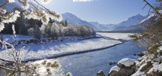 Winterimpressionen am Lech - Lechtal Tourismus - ©Lechtal Tourismus/Fotograf Robert Eder | erlebnisreisen-afrika.de