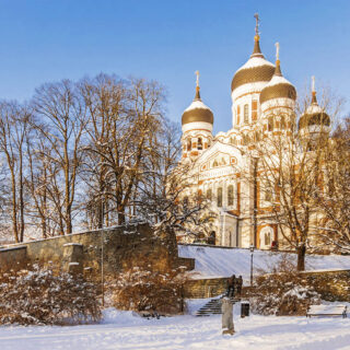 Alexander Nevsky Kathedrale im winterlichen Tallinn - dimbar76 - dimbar76 /Adobe.com | erlebnisreisen-afrika.de