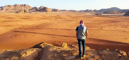 Aussicht im Wadi Rum - Dennis Gowitzke | erlebnisreisen-afrika.de