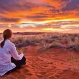 Namib Wüste Sonnenuntergang - Paul Sutton/Absolut Tours | erlebnisreisen-afrika.de