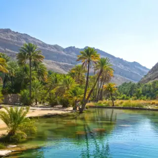 Im Wadi Bani Khalid - Анна Скворцова - © Анна Скворцова - adobe.com | erlebnisreisen-afrika.de