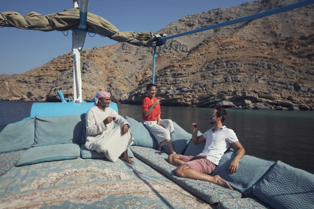 Dhaufahrt in Musandam