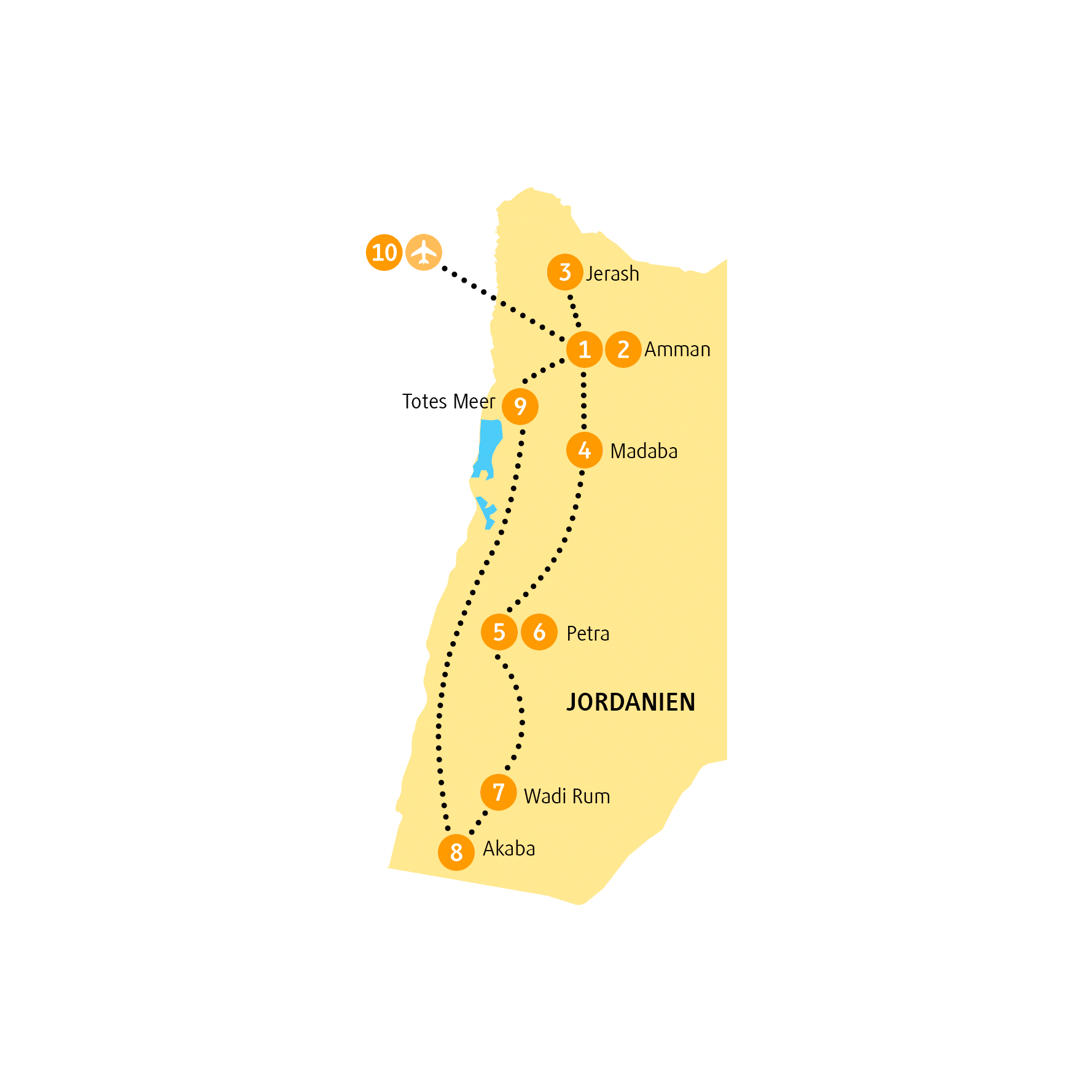 Studienreise Jordanien 2026 | Erlebnisreisen-Afrika.de