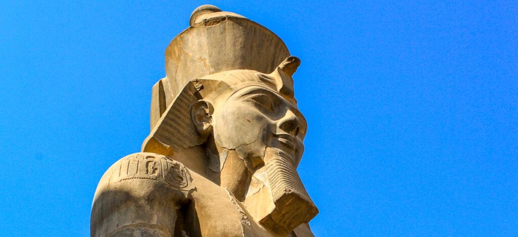 Ramses Statue in Luxor