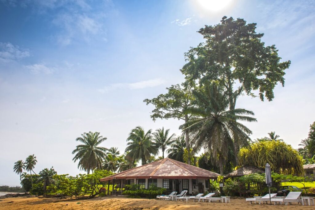 Das Hotel Ilomba in Kribi